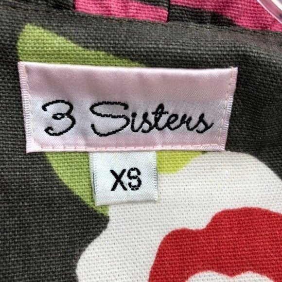 3 Sisters Floral Jacket – Women’s XS – 100% Cotton – Made in USA – Used - Picture 10 of 12